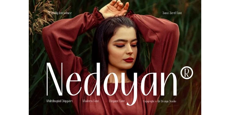 Nedoyan Font by qrdesignstd — Sans Serif Font