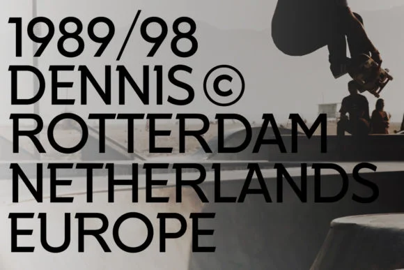 Nesia Sans by Ryan Vierra — Slab Serif Font — thumbnail 2
