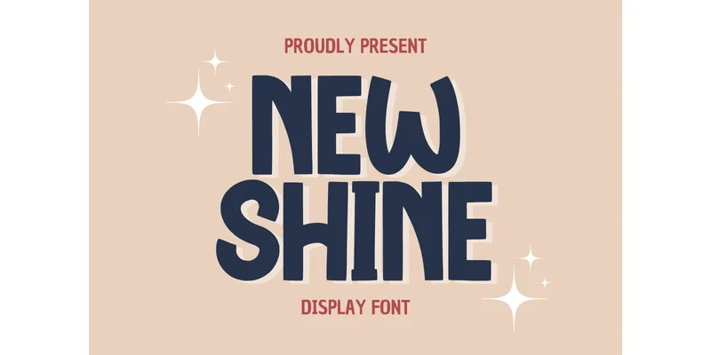 New Shine Font by SiapGraph — Display Font