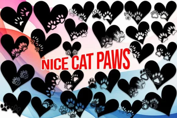 Nice Cat Paws by MOMAT THIRTYONE — Dingbats Font