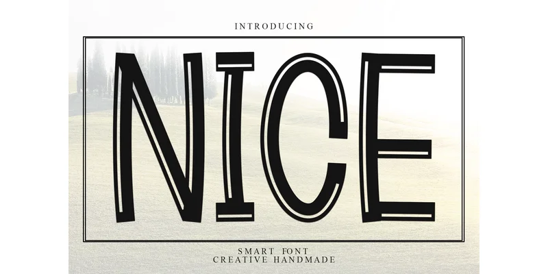 Nice Font by Inermedia STUDIO — Display Font