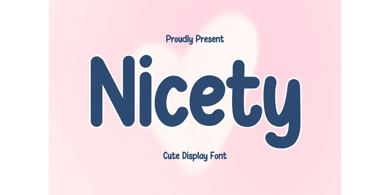 Nicety Font by SiapGraph — Display Font