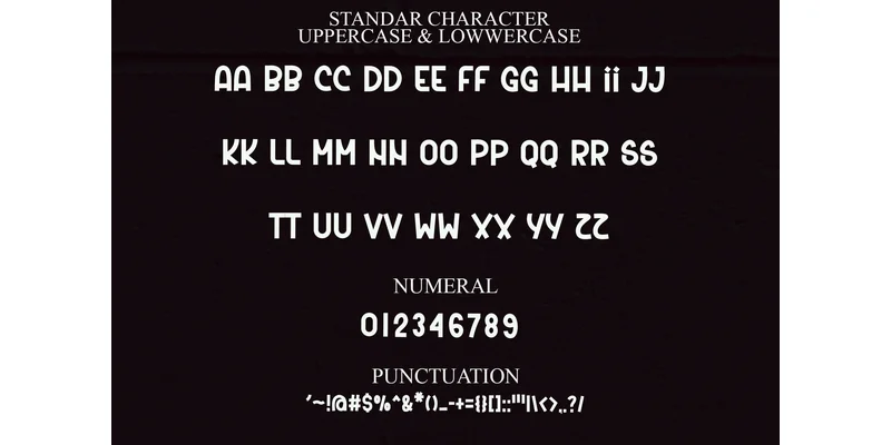 Night Camping Font by PiPi Creative — Display Font — thumbnail 7