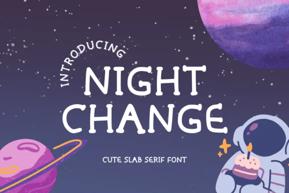 Night Change by SiapGraph — Slab Serif Font