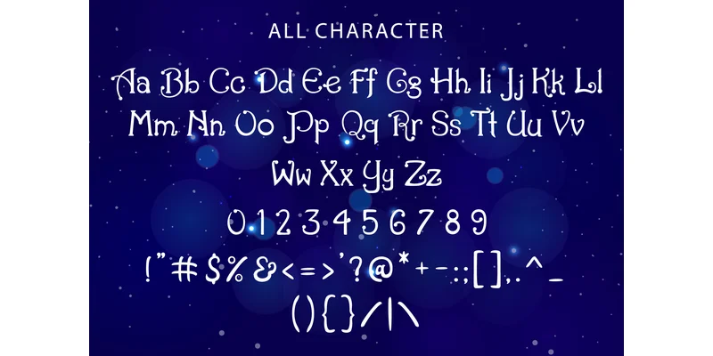 Night Christmas Font by Kido Studio — Display Font — thumbnail 6