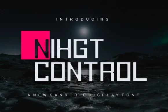 Night Control by kalingga.albert — Slab Serif Font