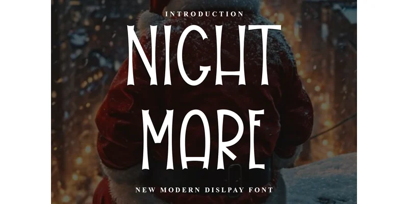 Night Mare Font by Inermedia STUDIO — Display Font
