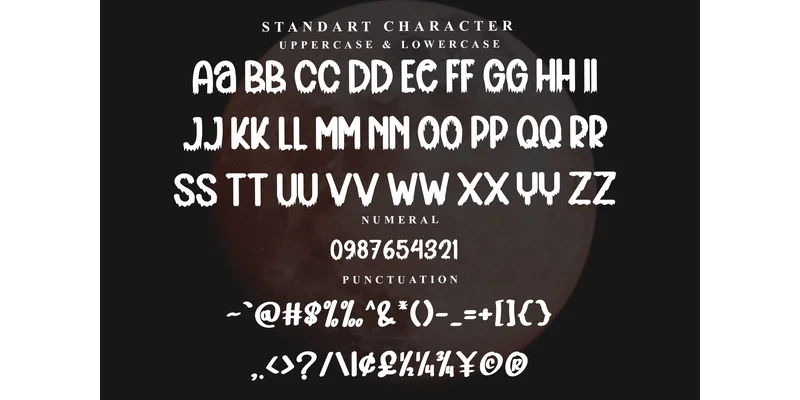 Night Mare Font by PiPi Creative — Display Font — thumbnail 5