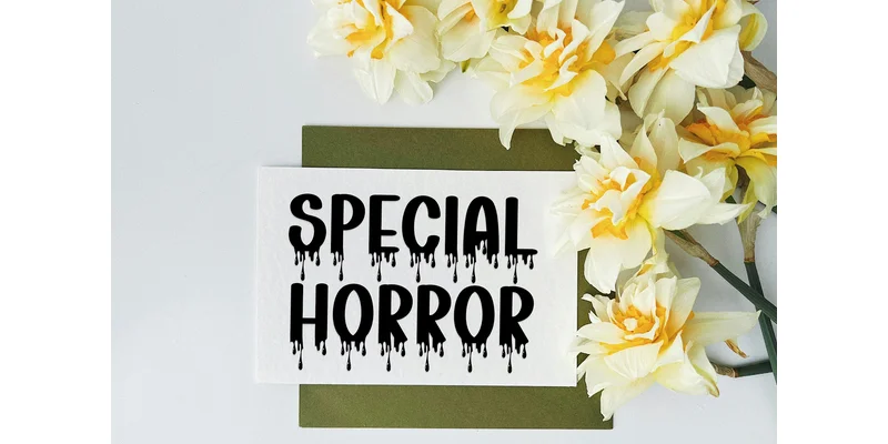 Night Scarry Font by FreshTypeINK — Display Font — thumbnail 4