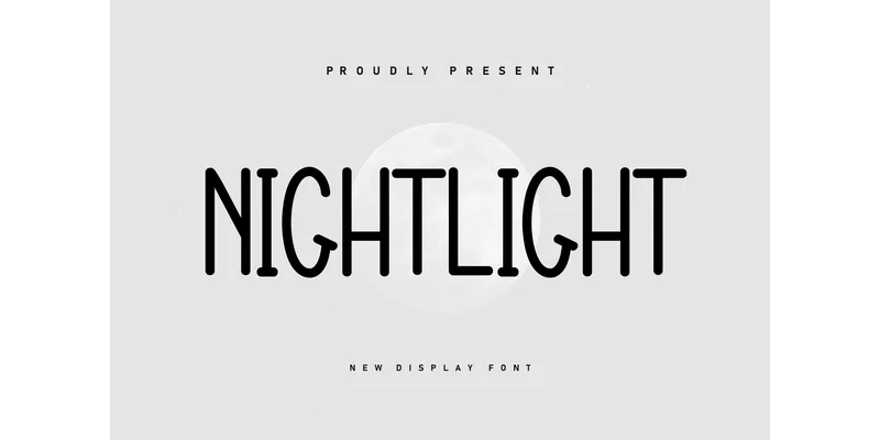 Nightlight Font by ArtLine Design — Display Font