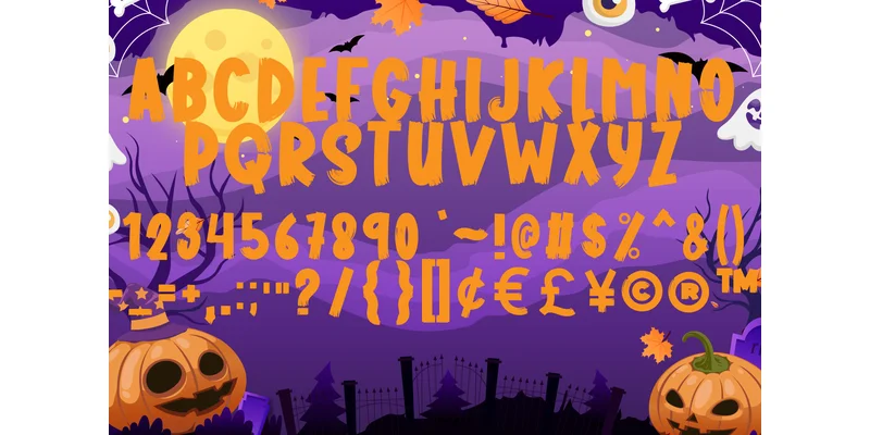 Nightmare Font by nicetrip7 — Display Font — thumbnail 4