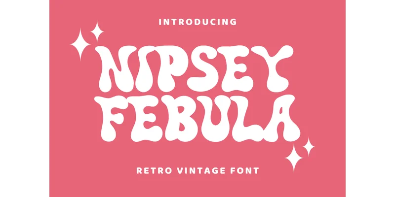 Nipsey Febula Font by Sakti Avellin — Display Font