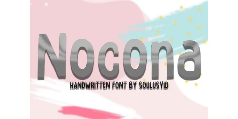 Nocona Font by SoulusYid — Display Font