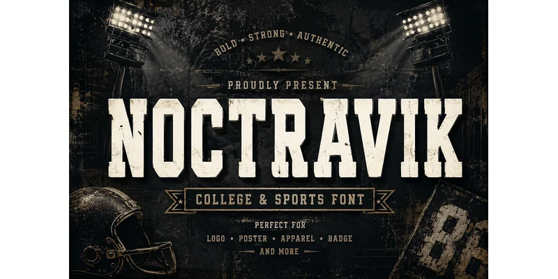 Noctravik Font by ABC Font by ABC Font — Slab Serif Font