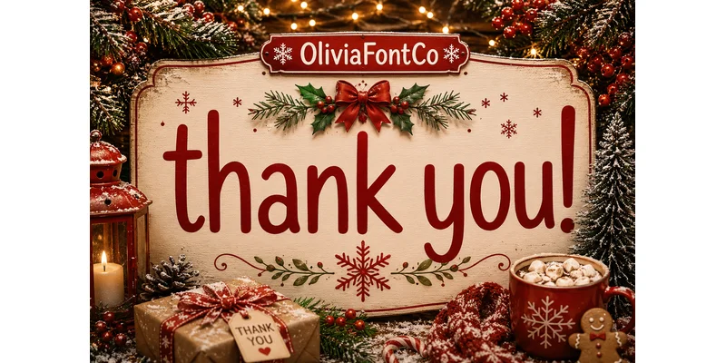 Noelberry Font by OliviaFontCo by OliviaFontCo — Sans Serif Font — thumbnail 4