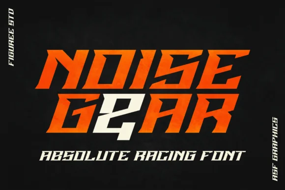 Noise Gear by Figuree Studio — Slab Serif Font