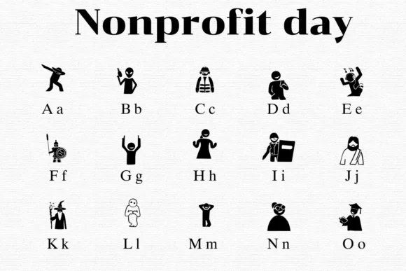 Nonprofit Day by Nongyao — Dingbats Font — thumbnail 2