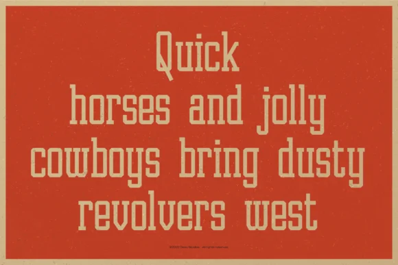 Nopsan by Denustudios — Slab Serif Font — thumbnail 3