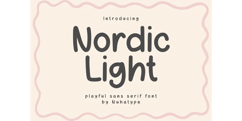 Nordic Light Font by Nuhatype — Sans Serif Font