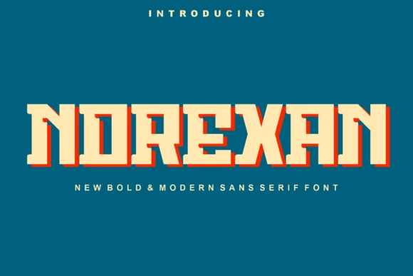 Norexan by kalingga.albert — Slab Serif Font