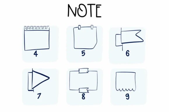 Note by Sirinart — Dingbats Font — thumbnail 4