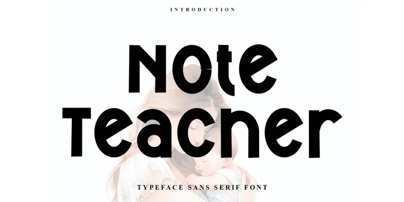 Note Teacher Font by FreshTypeINK — Display Font