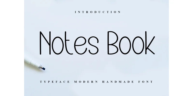Notes Book Font by Inermedia STUDIO — Sans Serif Font