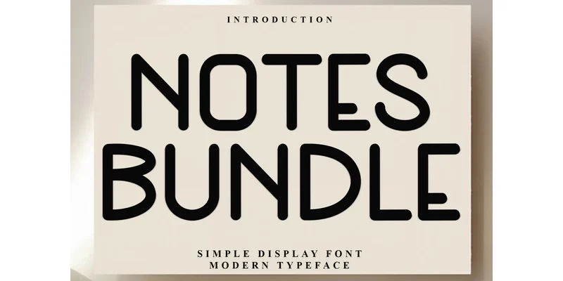 Notes Bundle Font by FreshTypeINK — Display Font