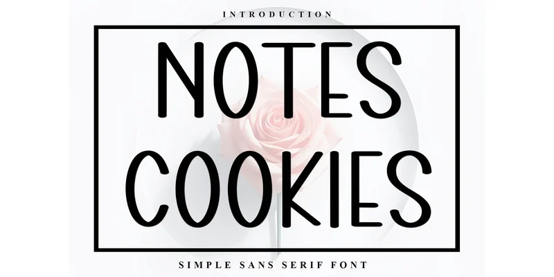 Notes Cookies Font by FreshTypeINK — Display Font