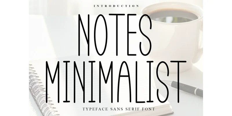 Notes Minimalist Font by Inermedia STUDIO — Sans Serif Font