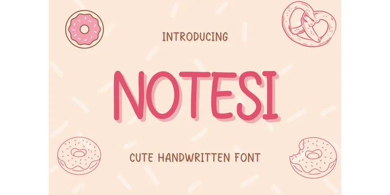 Notesi Font by SiapGraph — Sans Serif Font