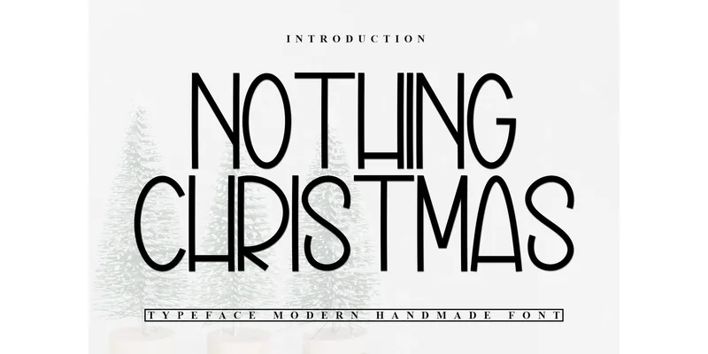 Nothing Christmas Font by Inermedia STUDIO — Display Font