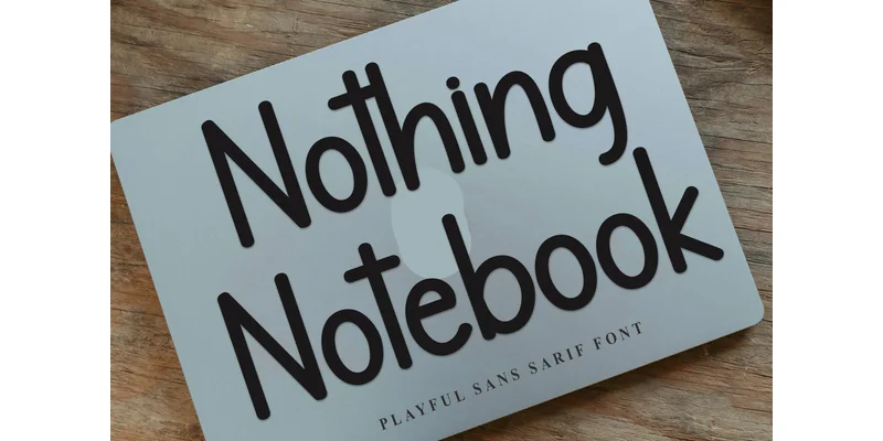 Nothing Notebook Font by Inermedia STUDIO — Sans Serif Font