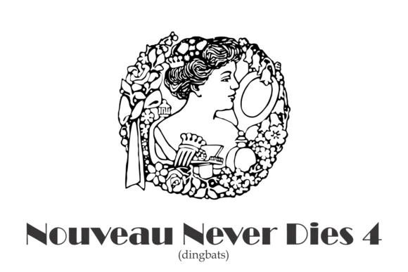 Nouveau Never Dies by Intellecta Design — Dingbats Font