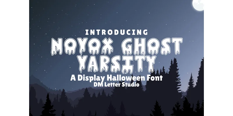 Novox Ghost Varsity Font by Sharon ( DmStudio ) — Display Font
