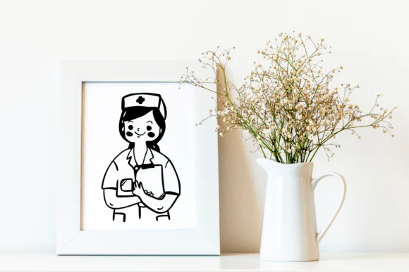 Nurse and Medical by Nongyao — Dingbats Font — thumbnail 6