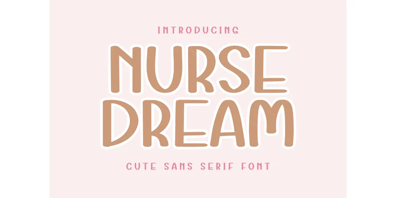 Nurse Dream Font by Letterayu — Sans Serif Font