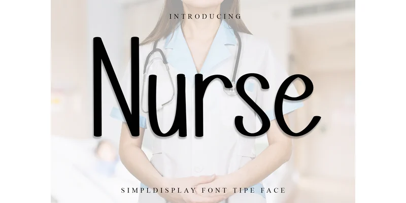 Nurse Font by PiPi Creative — Display Font