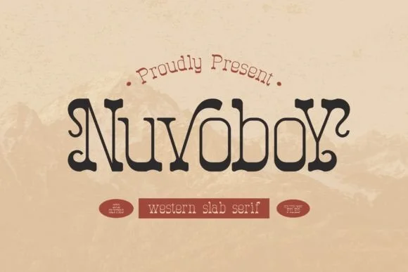 Nuvoboy by Denustudios — Slab Serif Font