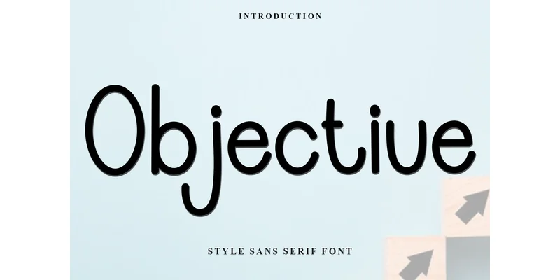 Objective Font by FreshTypeINK — Sans Serif Font