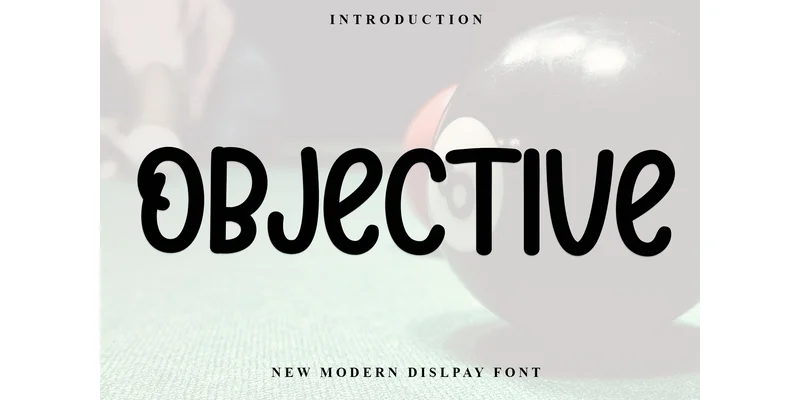 Objective Font by Inermedia STUDIO — Display Font