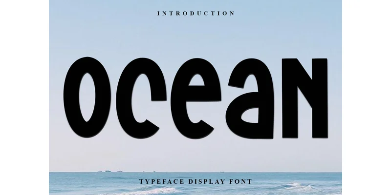 Ocean Font by Inermedia STUDIO — Display Font