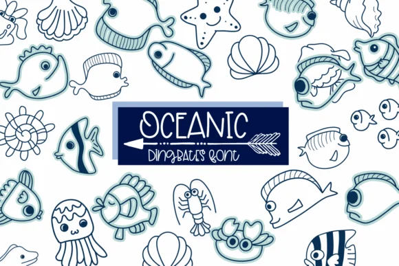 Oceanic by Sirinart — Dingbats Font