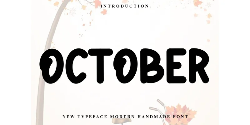 October Font by Inermedia STUDIO — Display Font