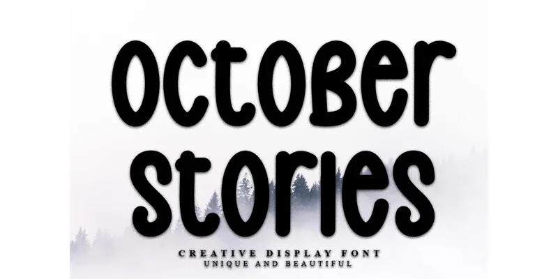 October Stories Font by PAYJHOshop — Display Font