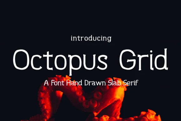 Octopus Grid by syabab studio — Slab Serif Font