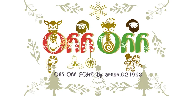 Ohh Ohh Font by arnon.021993 by arnon.021993 — Decorative Font