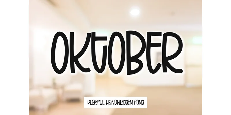 Oktober Font by Abodaniel — Sans Serif Font