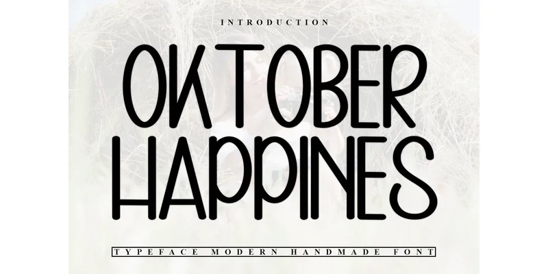 Oktober Happines Font by Inermedia STUDIO — Display Font