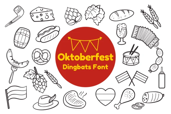 Oktoberfest by Nun Sukhwan — Dingbats Font